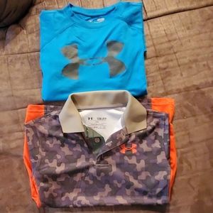Two New without tags under Armour shirts